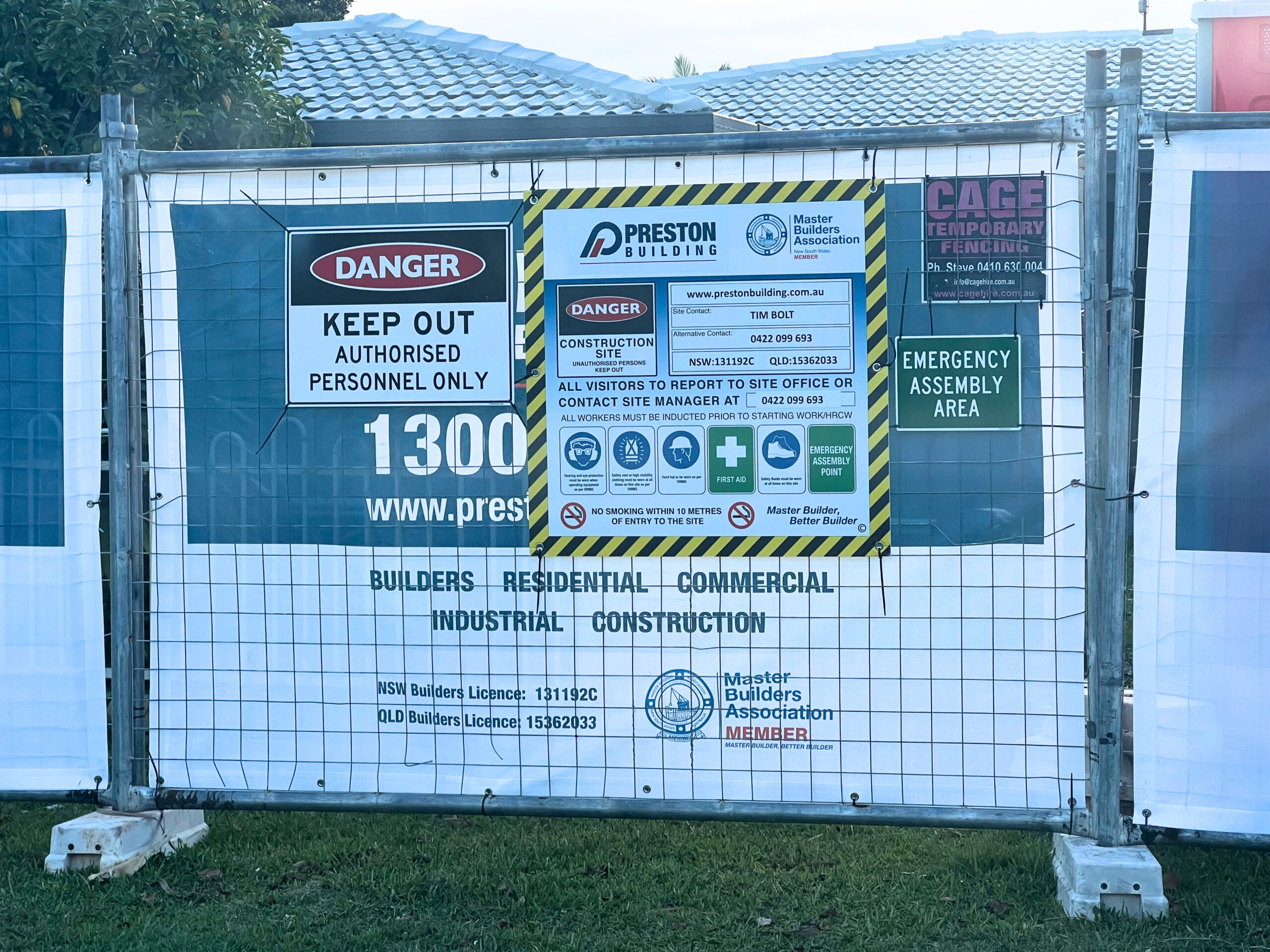 safety standards gold coast builder 